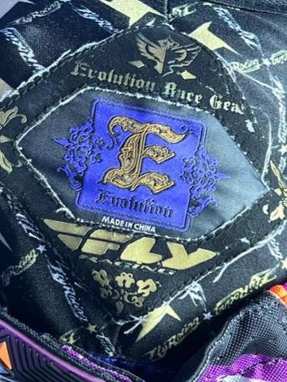 Fly Racing Evolution Motocross Purple pants - Picture 4 of 5